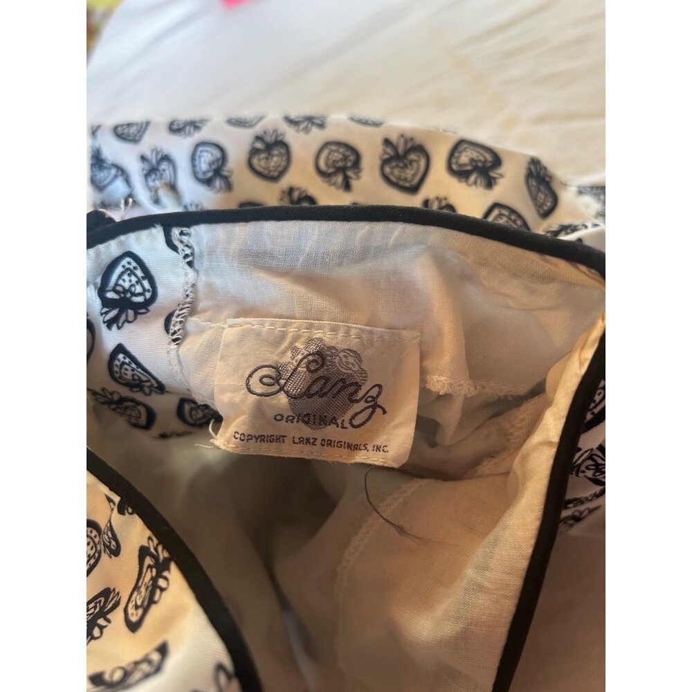 VTG 50’s Larz Originals Sz 4 est. Misi Dress Cottage Core June Cleaver - Picture 3 of 12